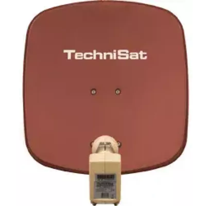 Satelītantena TechniSat Digidish 45 Twin sarkana