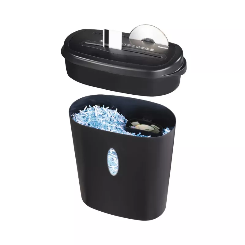 Hama Home X12CD papīra smalcinātājs Krustveida smalcināšana 72 dB 22 cm Melns