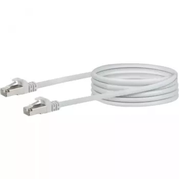 Tīkla kabelis Schwaiger CKB6025 052 RJ-45 Cat6 2.5 m Balts