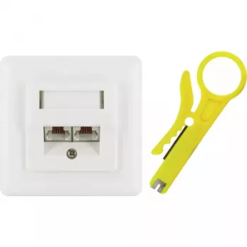 RJ-45 kontaktligzda Schwaiger TDU2628532