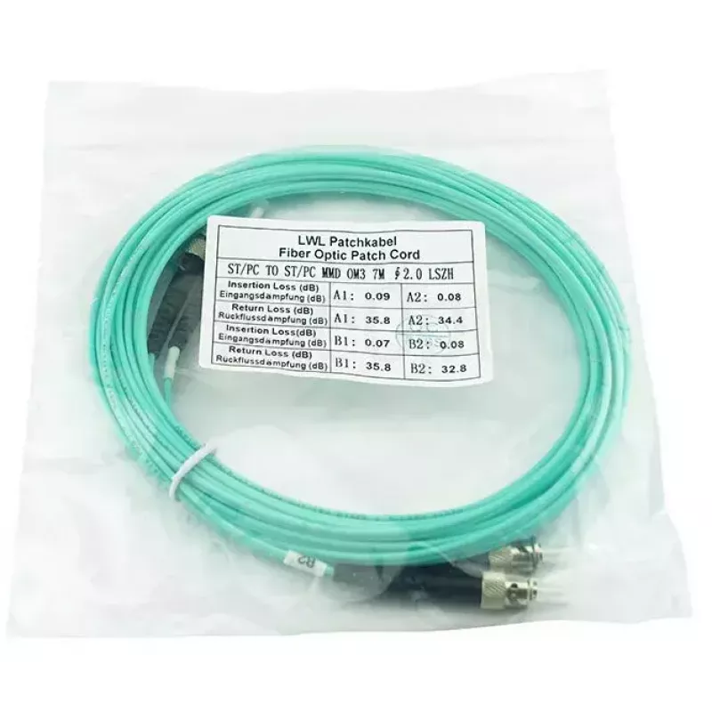 BlueOptics SFP3333EU2MK InfiniBand optiskais šķiedras kabelis 2 m ST zils
