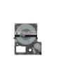 Epson matēta lente – pelēka/melna 18mm (8m) – LK-5ABJ, melns uz pelēka, LK, Rhino, LabelWorks LW-C410, LabelWorks LW-C610, 1,8 cm, 8 m