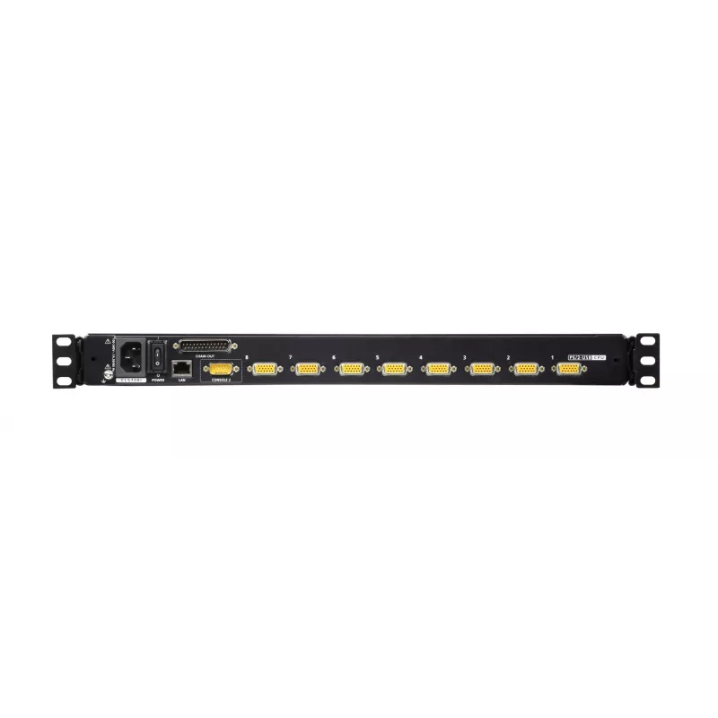 KVM slēdzis ATEN CL5708IM Rack uzstādīšana Melns USB PS/2 VGA