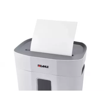 Papīra smalcinātājs Dahle PaperSAFE 100 ar krustveida smalcināšanu 70 dB 22 cm pelēks balts
