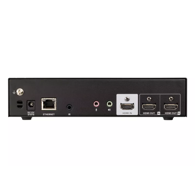 ATEN Seamless Presentation Switch ar četrām V, HDMI, USB Type-A, metāls, melns, 60 Hz, 15 m