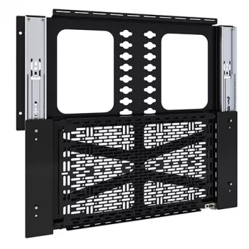 Chief Proximity Component Storage Slide-Lock Panel Melns 6.8 kg Wall Mount