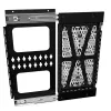 Chief Proximity Component Storage Slide-Lock Panel Melns 6.8 kg Wall Mount