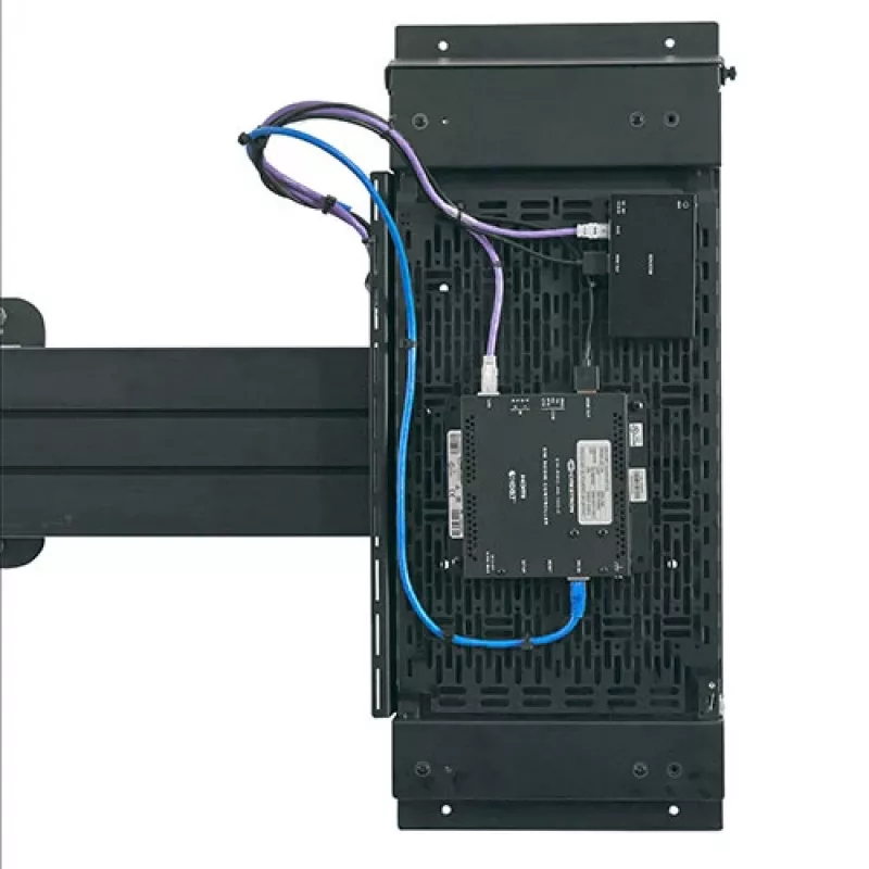 Chief Proximity Component Storage Slide-Lock Panel Melns 6.8 kg Wall Mount