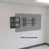 Chief Proximity Component Storage Slide-Lock Panel Melns 6.8 kg Wall Mount