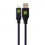 Techly ICOC MUSB31-CMAM10T USB kabelis USB 3.2 Gen 1 (3.1 Gen 1) 1 m USB A USB C melns