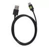 Techly ICOC MUSB31-CMAM10T USB kabelis USB 3.2 Gen 1 (3.1 Gen 1) 1 m USB A USB C melns