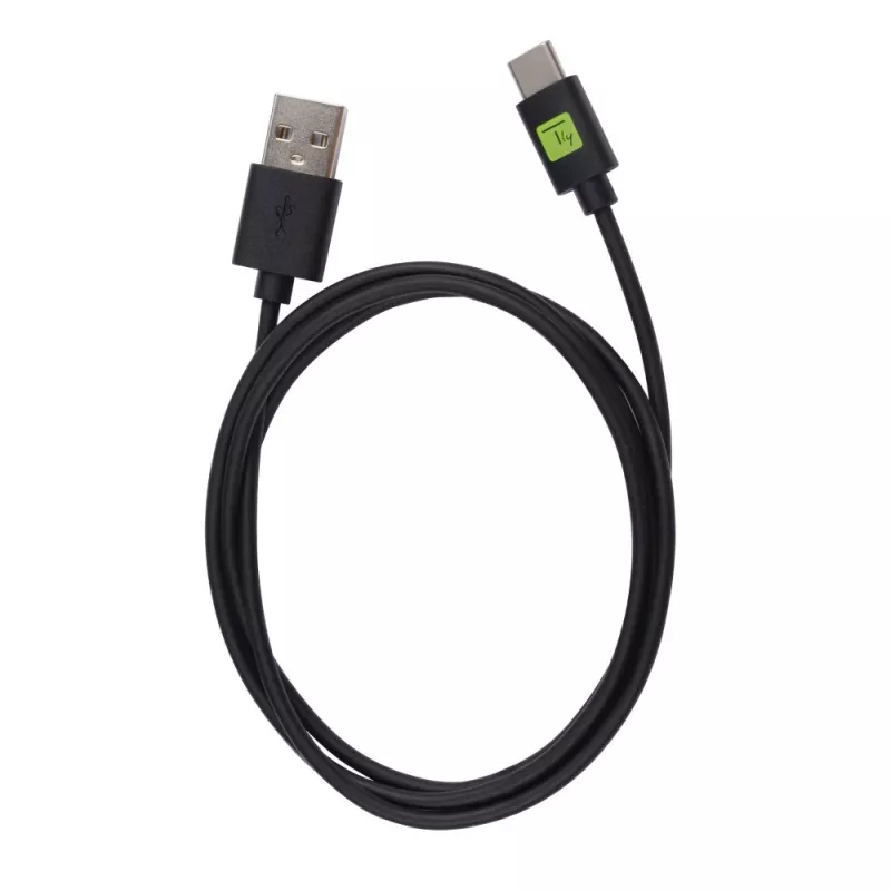 Techly ICOC MUSB31-CMAM10T USB kabelis USB 3.2 Gen 1 (3.1 Gen 1) 1 m USB A USB C melns