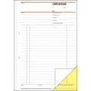 Biznesa forma Sigel SD015 A4 balta dzeltena 80 lapas