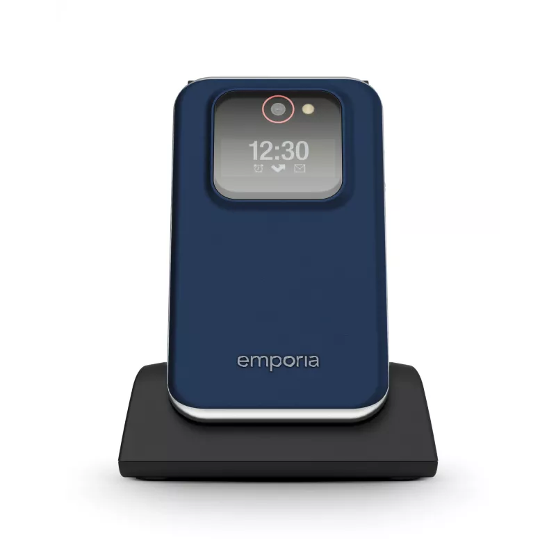 Emporia emporiaJOY 7.11 cm (2.8 collas) 113 g zils vecāka gadagājuma tālrunis