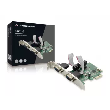 Conceptronic PCI Express karte, 2 portu seriālā