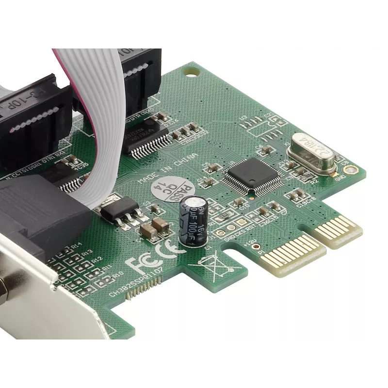 Conceptronic PCI Express karte, 2 portu seriālā