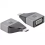 Techly IADAP USBC-VGAC USB grafikas adapteris 1920 x 1200 pikseļi Melns, Sudraba