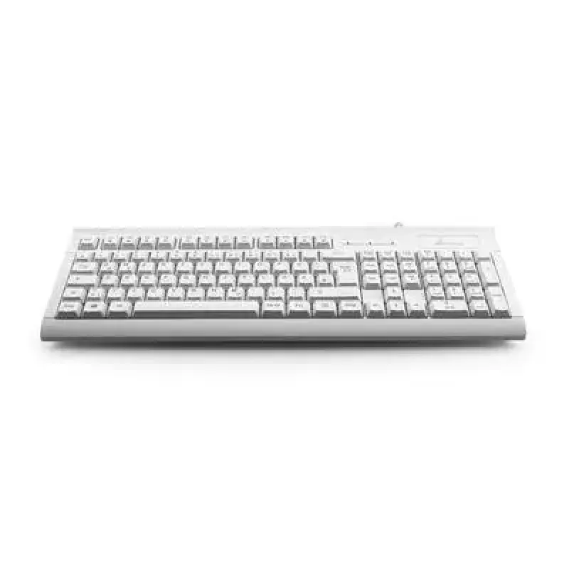 Tastatūra MediaRange MROS116 Office USB QWERTZ German balta