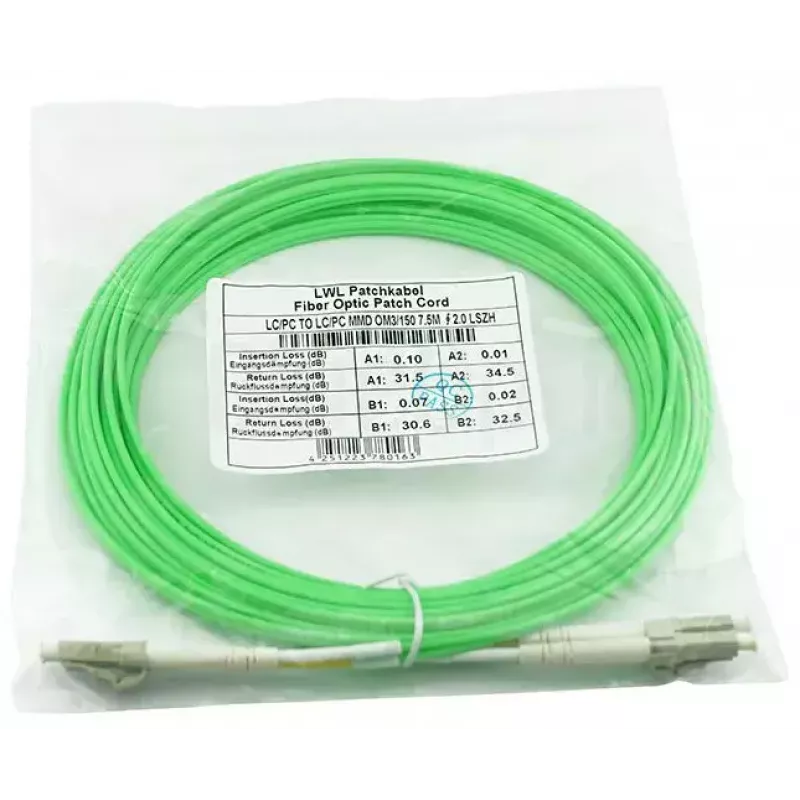 BlueOptics SFP3131GU1MK InfiniBand optiskās šķiedras kabelis 1 m LC zaļš