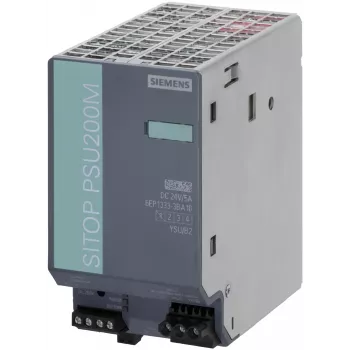 Siemens 6EP1333-3BA10 strāvas adapteris iekštelpām Daudzkrāsu