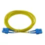 BlueOptics SFP3232BU2MK InfiniBand optiskās šķiedras kabelis 2 m SC Dzeltens