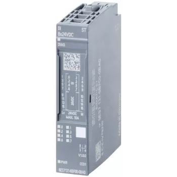 Siemens 6ES7131-6BF00-0CA0 strāvas adapteris Iekštelpām Daudzkrāsains