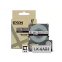 Epson Matte Tape – pelēka/Melns 24mm(8m) – LK-6ABJ, Melns on pelēka, LK, Melns, pelēka, Epson, LabelWorks LW-C610, 2.4 cm