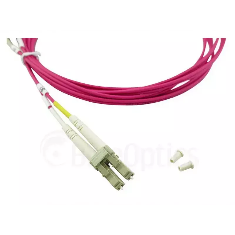 BlueOptics QK732A-BO InfiniBand/optiskās šķiedras kabelis 1 m LC violets