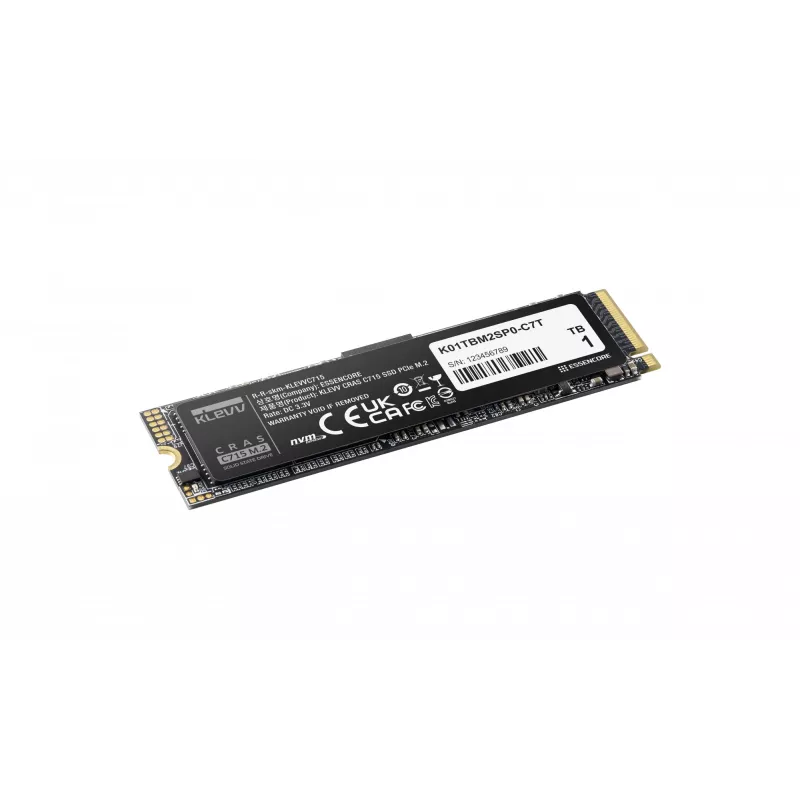 SSD disks KLEVV 1 TB M.2 2280 PCIe Gen3 NVMe K01TBM2SP0-C7T