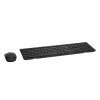 DELL KM636 tastatūra Pele iekļauta Universāls RF Bezvadu QWERTY UK International Melns