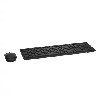 DELL KM636 tastatūra Pele iekļauta Universāls RF Bezvadu QWERTY UK International Melns