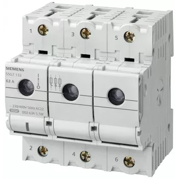 Siemens 5SG7133 drošinātāju slēdzis 3