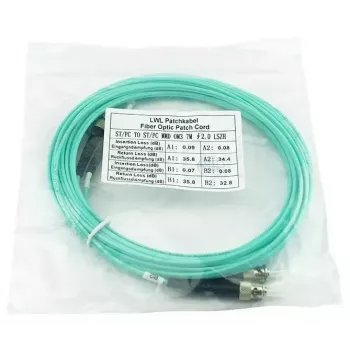 BlueOptics SFP3333EU0.5MK InfiniBand optiskās šķiedras kabelis 0,5 m ST Aqua