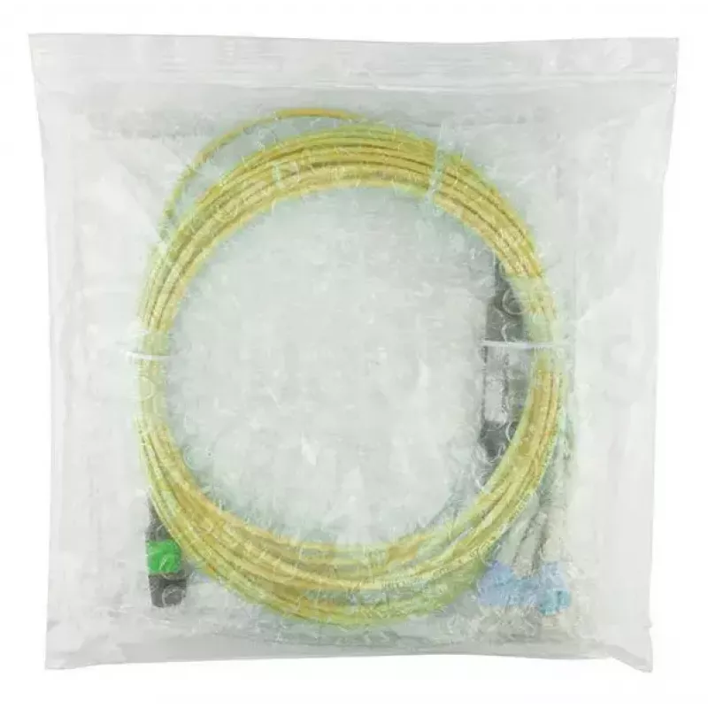 BlueOptics CBL-MPO12-4LC-SMF-5M-BO InfiniBand optiskās šķiedras kabelis MPO 4x LC 5m