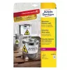 Pašlīmējošā printera etiķete AVERY L4778-8