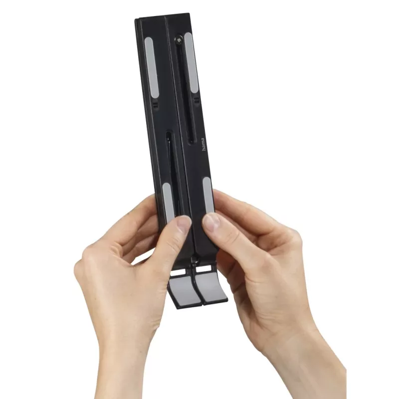 Hama Light klēpjdatora statīvs Melns 39,1 cm (15,4 collas)