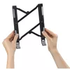 Hama Light klēpjdatora statīvs Melns 39,1 cm (15,4 collas)