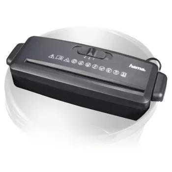 Hama Mini S6 papīra smalcinātājs Slokšņu smalcināšana 72 dB 21.7 cm Melns