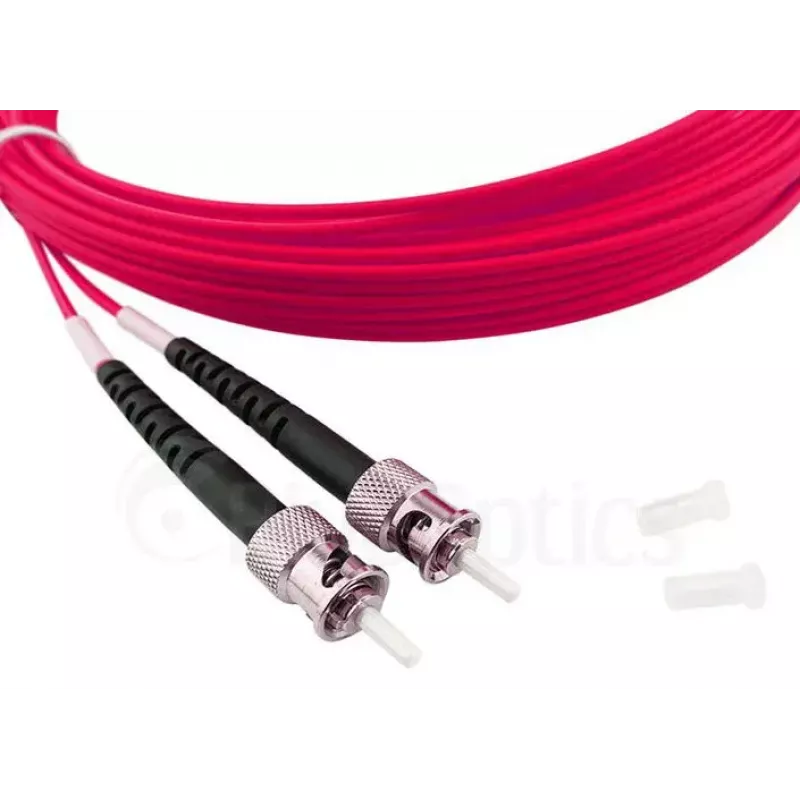 Optiskās šķiedras kabelis BlueOptics SFP3233FU0.5MK SC ST OM4 0,5 m fuksīna
