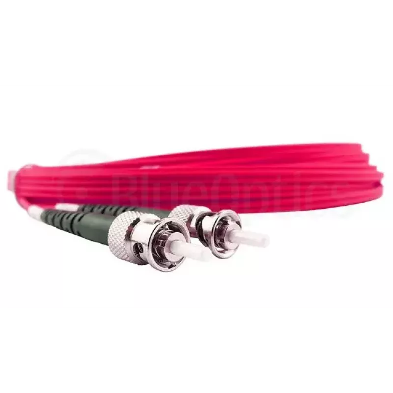 Optiskās šķiedras kabelis BlueOptics SFP3233FU0.5MK SC ST OM4 0,5 m fuksīna