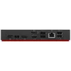 Lenovo 40B20135IT klēpjdatora dokstacija/porta replikators ar vadu USB 3.2 Gen 1 (3.1 Gen 1) Type-A + Type-C melns