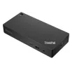 Lenovo 40B20135IT klēpjdatora dokstacija/porta replikators ar vadu USB 3.2 Gen 1 (3.1 Gen 1) Type-A + Type-C melns