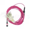 BlueOptics CBL-MPO12-4LC-OM4-15M-BO InfiniBand optiskās šķiedras kabelis MPO 4x LC 15 m