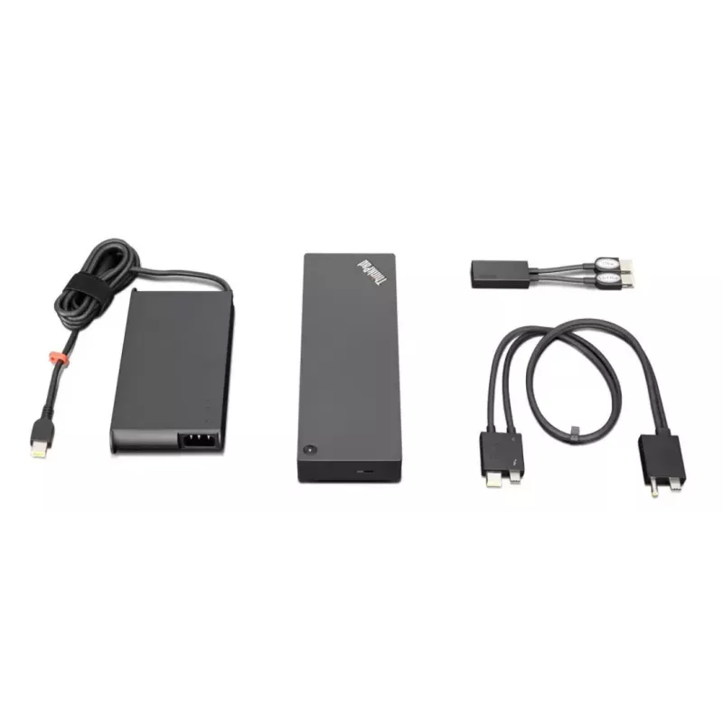 Lenovo ThinkPad Thunderbolt 3 Workstation Gen 2 vadu melns