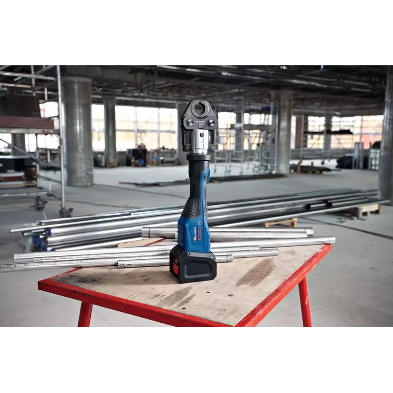 Bosch akumulatora presēšanas instruments GPT 18V-32 cauruļu jaudas prese