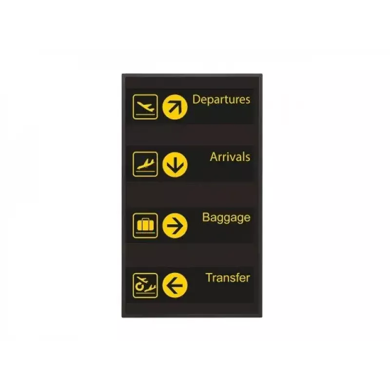 Sharp PN-HS431 Digitālā informatīvā plakanvirsma 109.2 cm (43 collas) TFT 700 cd/m² 4K Ultra HD Melna 24/7
