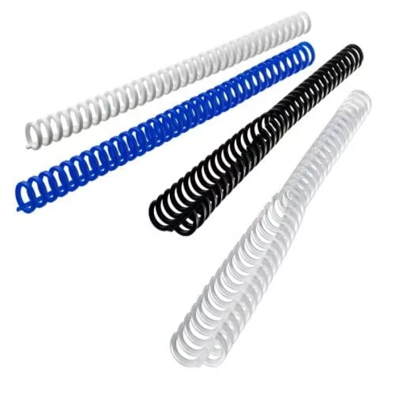 GBC ClickBind mugurkauls A4 34R 8mm, melns, 45 loksnes, plastmasa, A4, 8 mm, 280 g