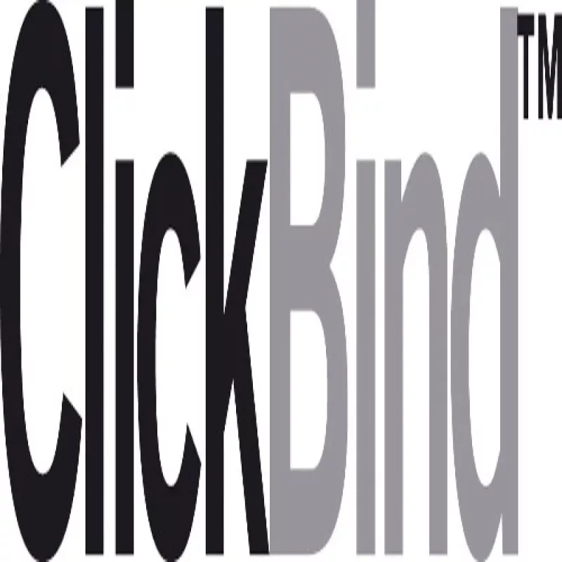 GBC ClickBind mugurkauls A4 34R 8mm, melns, 45 loksnes, plastmasa, A4, 8 mm, 280 g