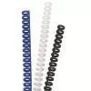 GBC ClickBind mugurkauls A4 34R 8mm, melns, 45 loksnes, plastmasa, A4, 8 mm, 280 g