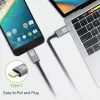 Techly USB 3.2 Gen 2 USB-C M/M kabelis 1m Melns, 1 m, USB B, USB C, USB 3.2 Gen 1 (3.1 Gen 1), 10 Gbit/s, Melns